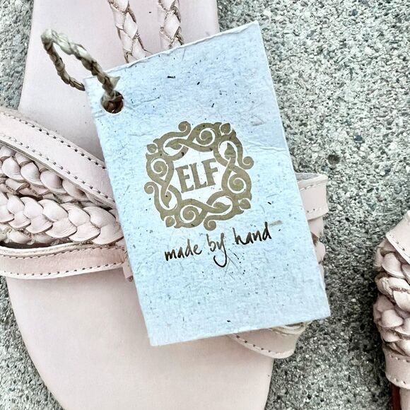 NWT Elf Braided Leather Sandals Size 11.5 - Picture 2 of 6